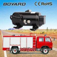 Compressor de ar-condicionado montado no telhado para rv com boyard R134a compressor hermético rotativo bldc